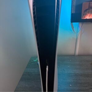 Sony Console in Black and White